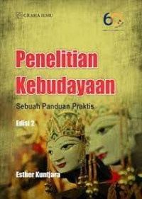Image of Penelitian Kebudayaan: Sebuah Panduan Praktis