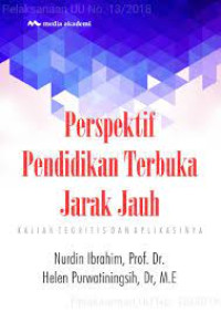 Image of Perspektif Pendidikan Terbuka Jarak Jauh : Kajian Teoritis dan Aplikasinya
