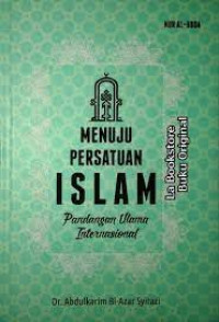 Image of Menuju Persatuan Islam : Pandangan Ulama Internasional