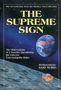 Image of The Supreme Sign: The Observations of a Traveller Questioning the Universe Concerning His Maker