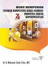Image of Buku Himpunan Standar Kompetensi Kerja nasional Indonesia (SKKNI) Kepariwisataan