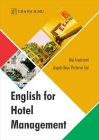 Image of English For Hotel Management