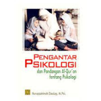 Image of Pengantar psikologi dan pandangan Al Qur'an tentang psikologi