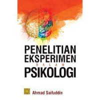 Image of Penelitian Eksperimen dalam Psikologi