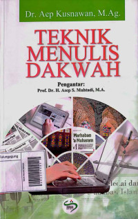 Image of Teknik Menulis Dakwah