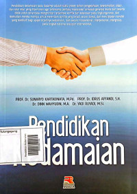 Image of Pendidikan Kedamaian