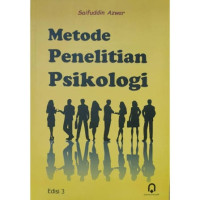 Image of Metode Penelitian Psikologi
